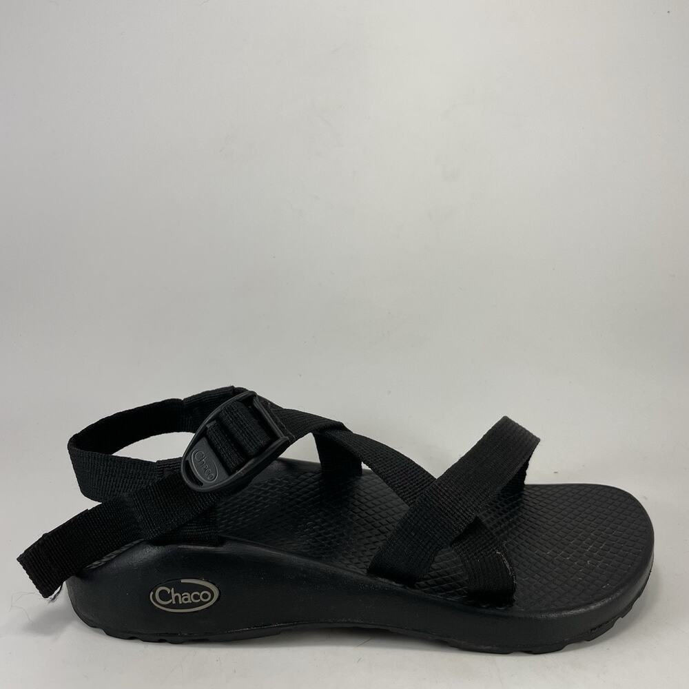 Chaco Z/1 Toe Loop Womens Size 8 Black Adjustable Strap Sport Hiking Sandals